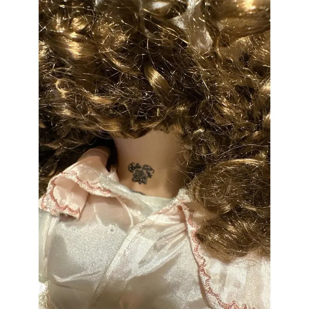 Doll 25” large made Bella rose I call her Bella the porcelain doll she is very h